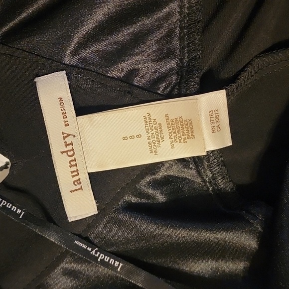 Laundry by Design floral accent summer dress. Size 8 - Picture 4 of 6